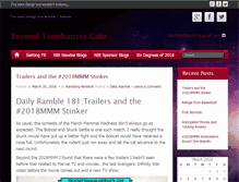 Tablet Screenshot of beyondtannhausergate.com